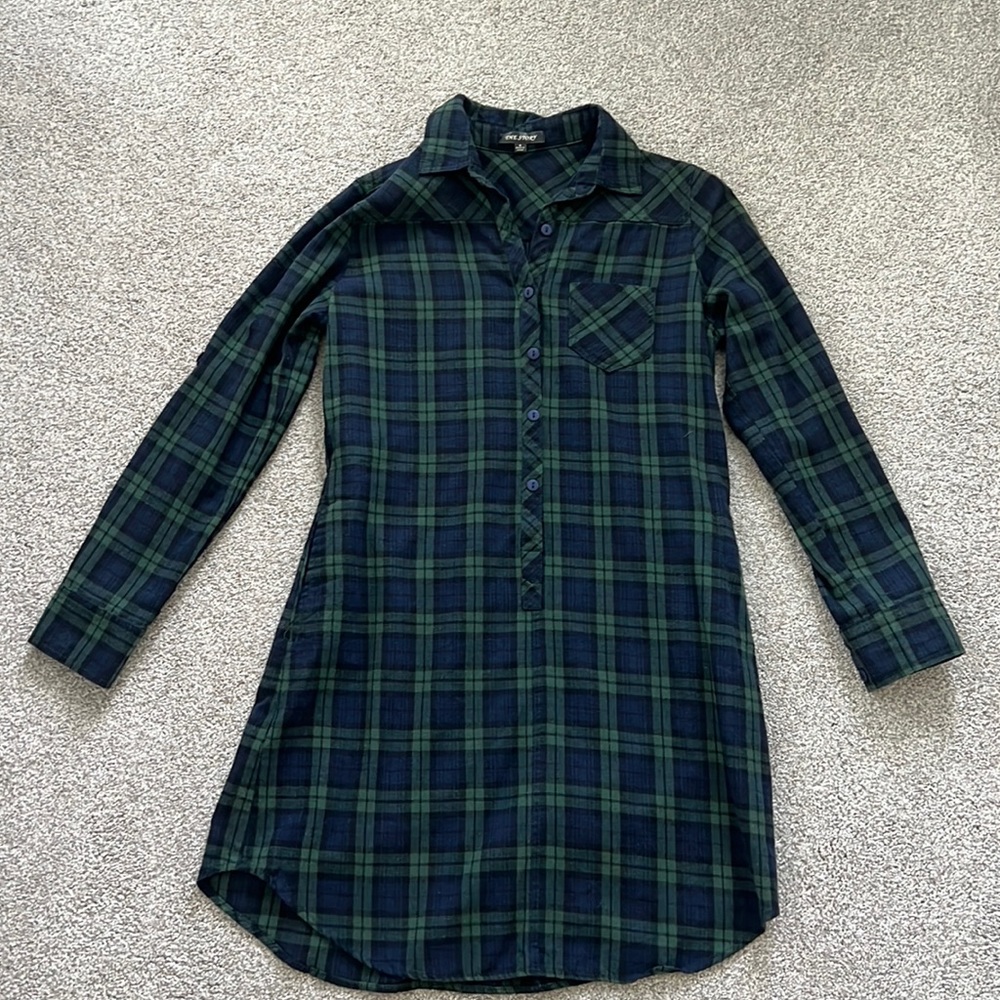 Long sleeve mini dress